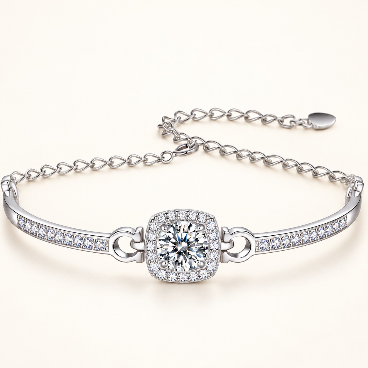 Moissanite bracelet XZTC-S01