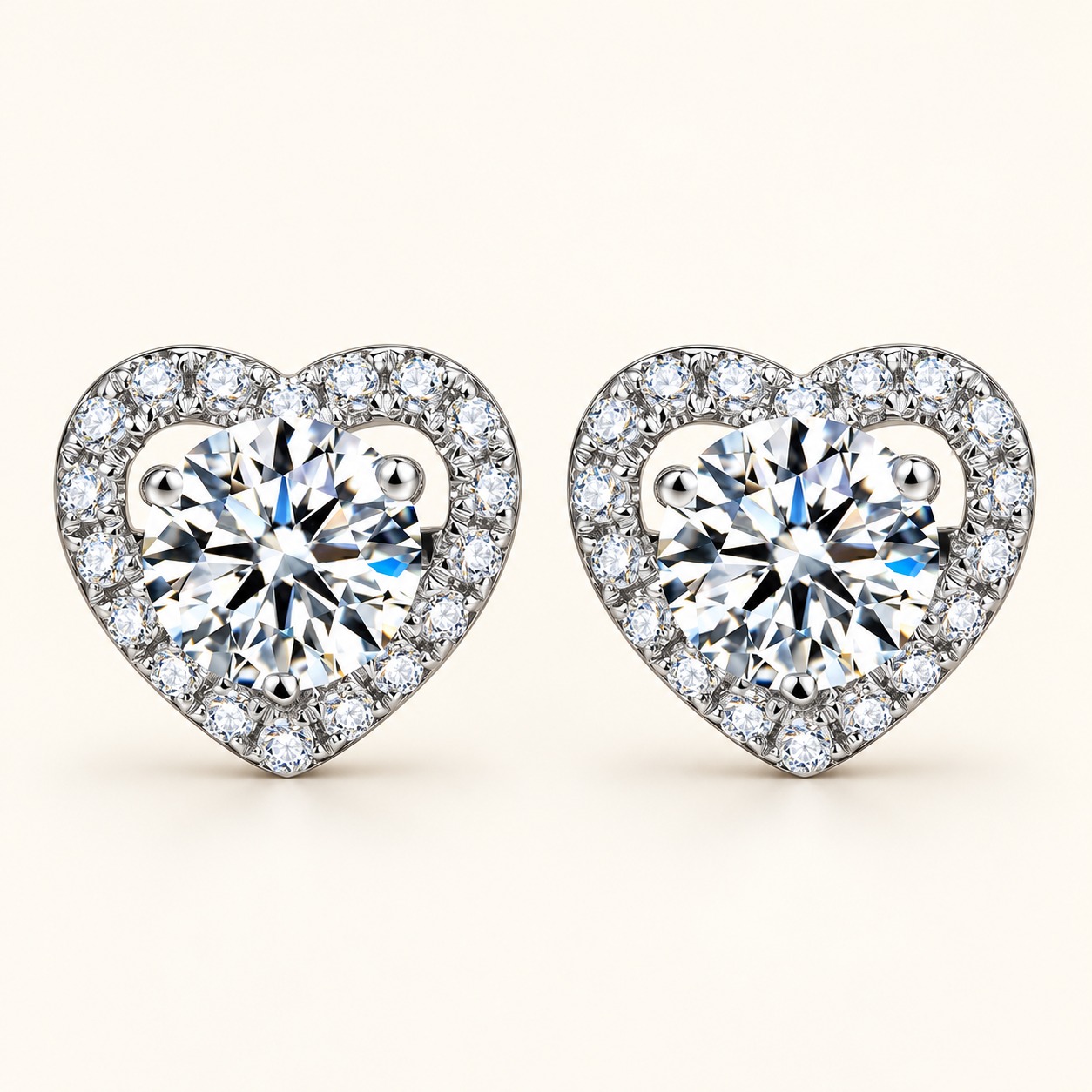 Moissanite earrings XZTC-E14