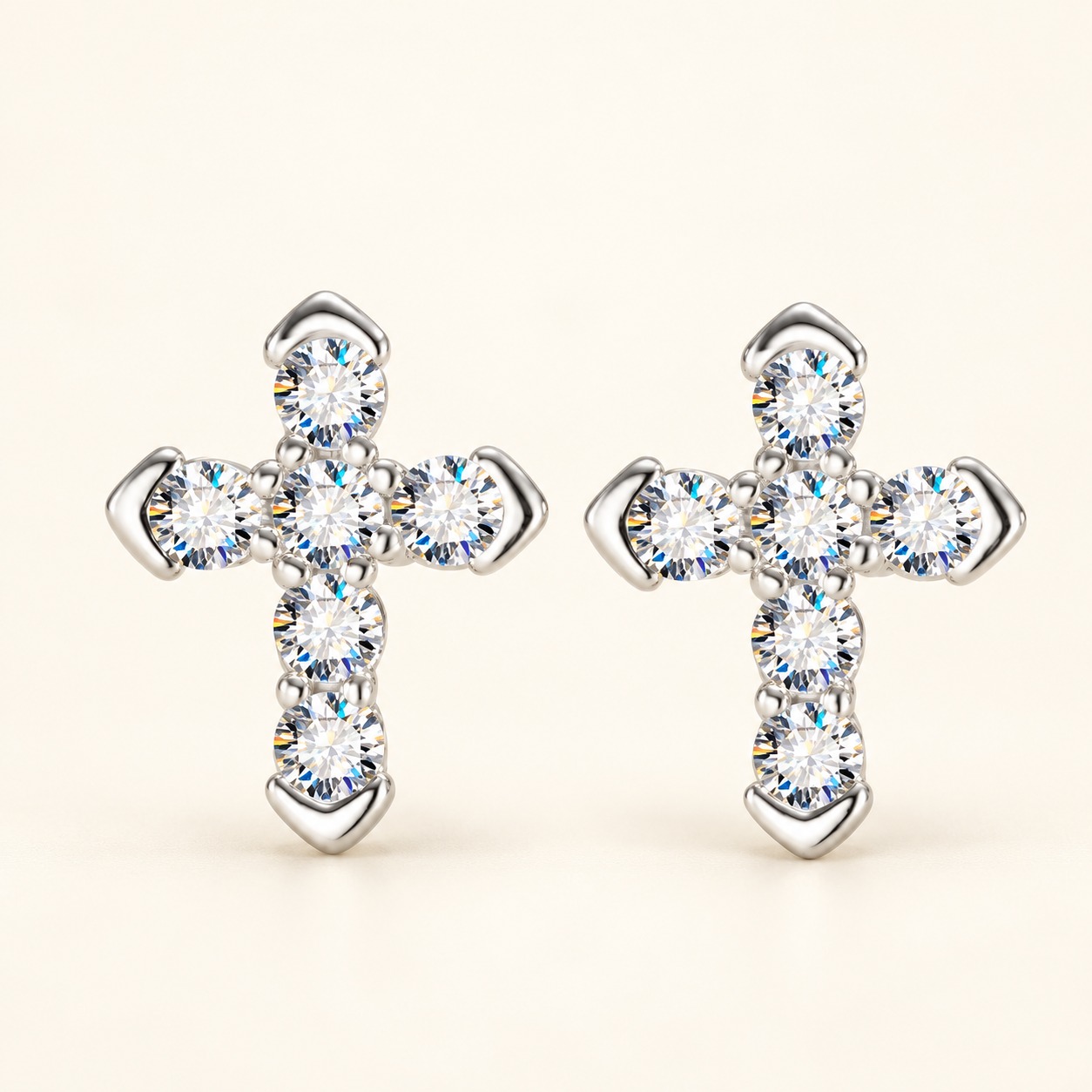 Moissanite earrings XZTC-E20