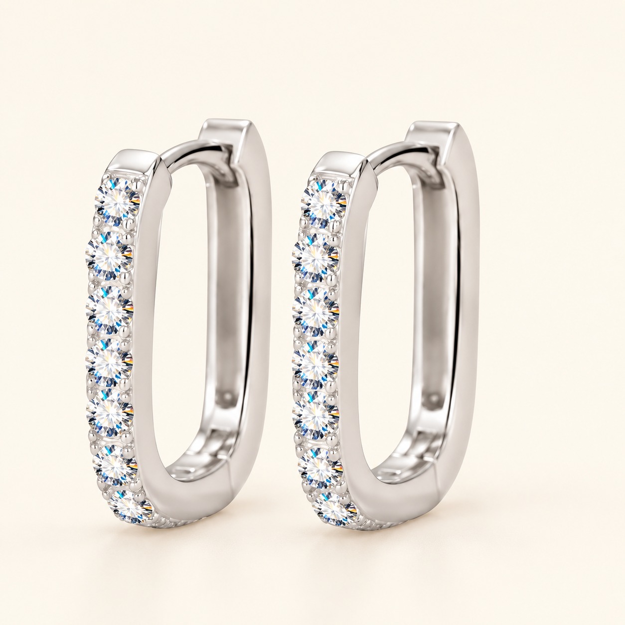 Moissanite earrings XZTC-E21