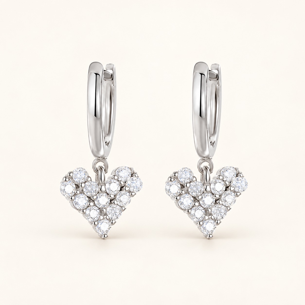 Moissanite earrings XZTC-E22