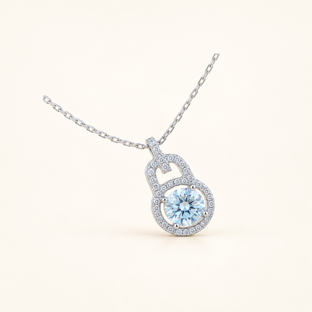 Moissanite necklace XZTC-X15