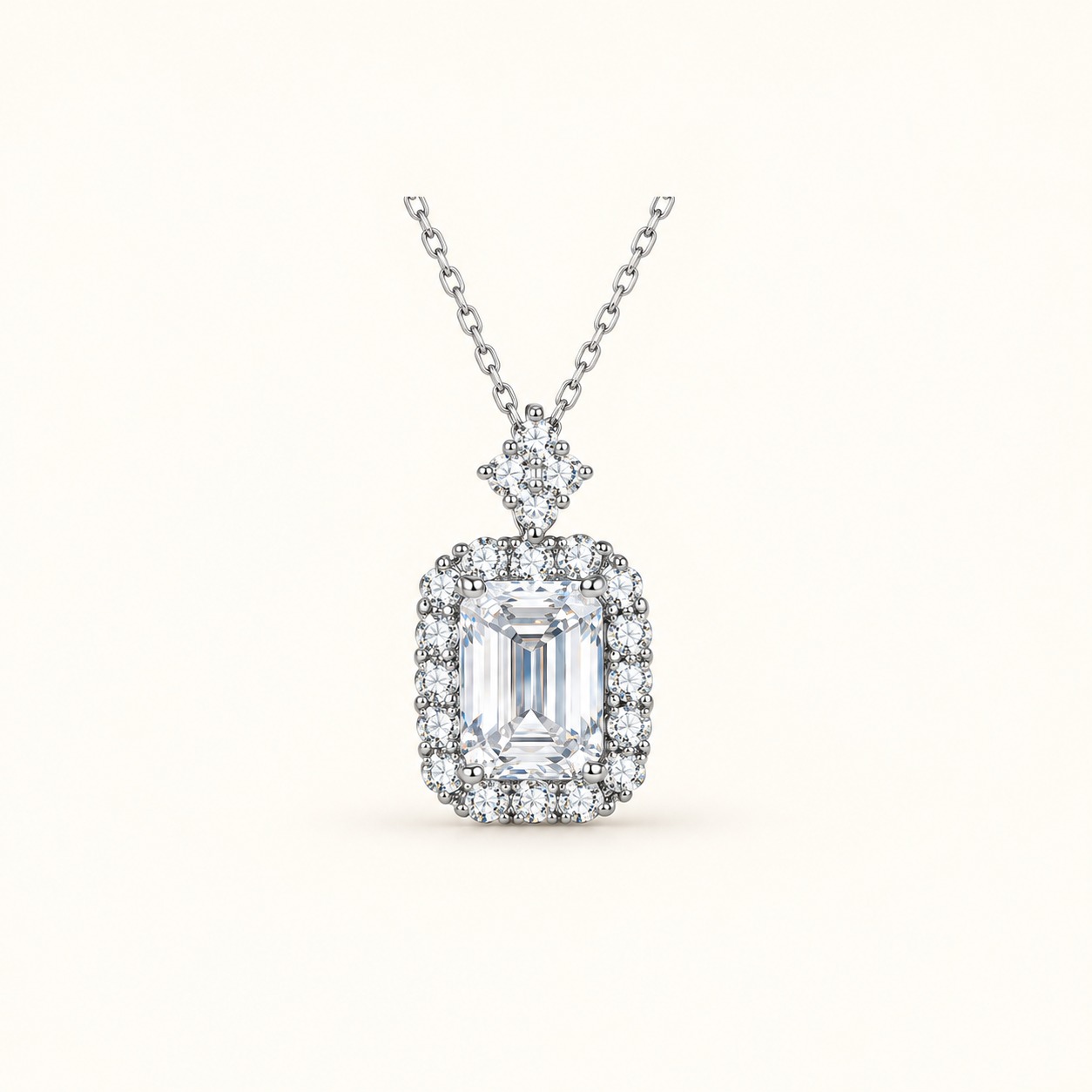 Moissanite necklace XZTC-X21