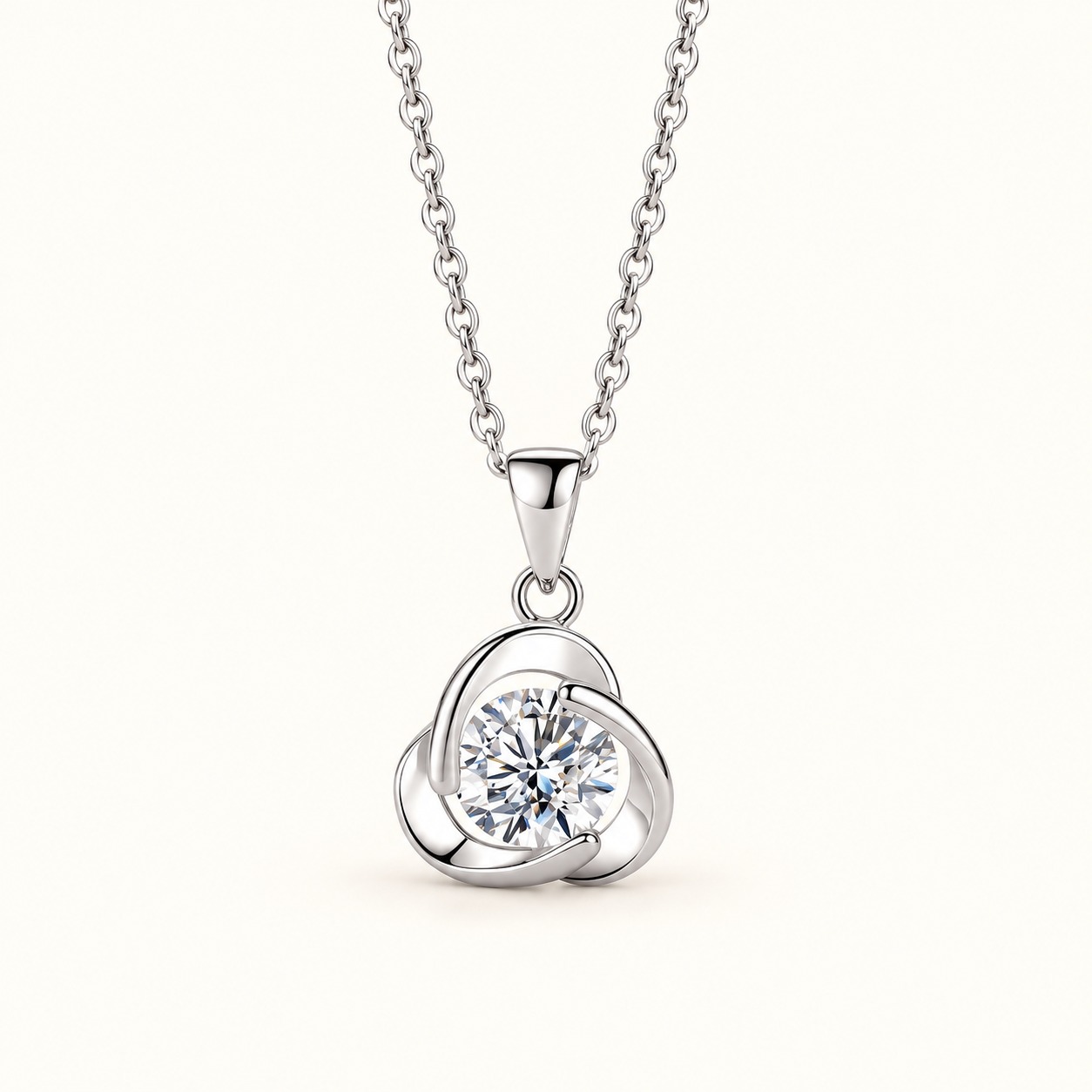 Moissanite necklace XZTC-X28