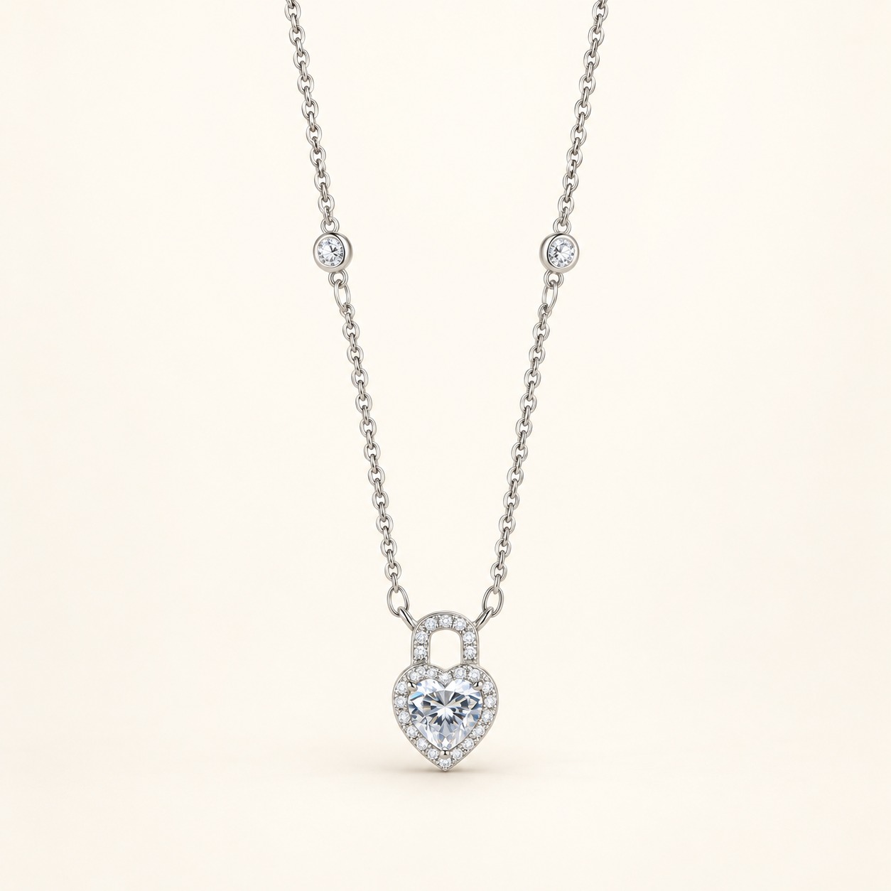 Moissanite necklace XZTC-X43