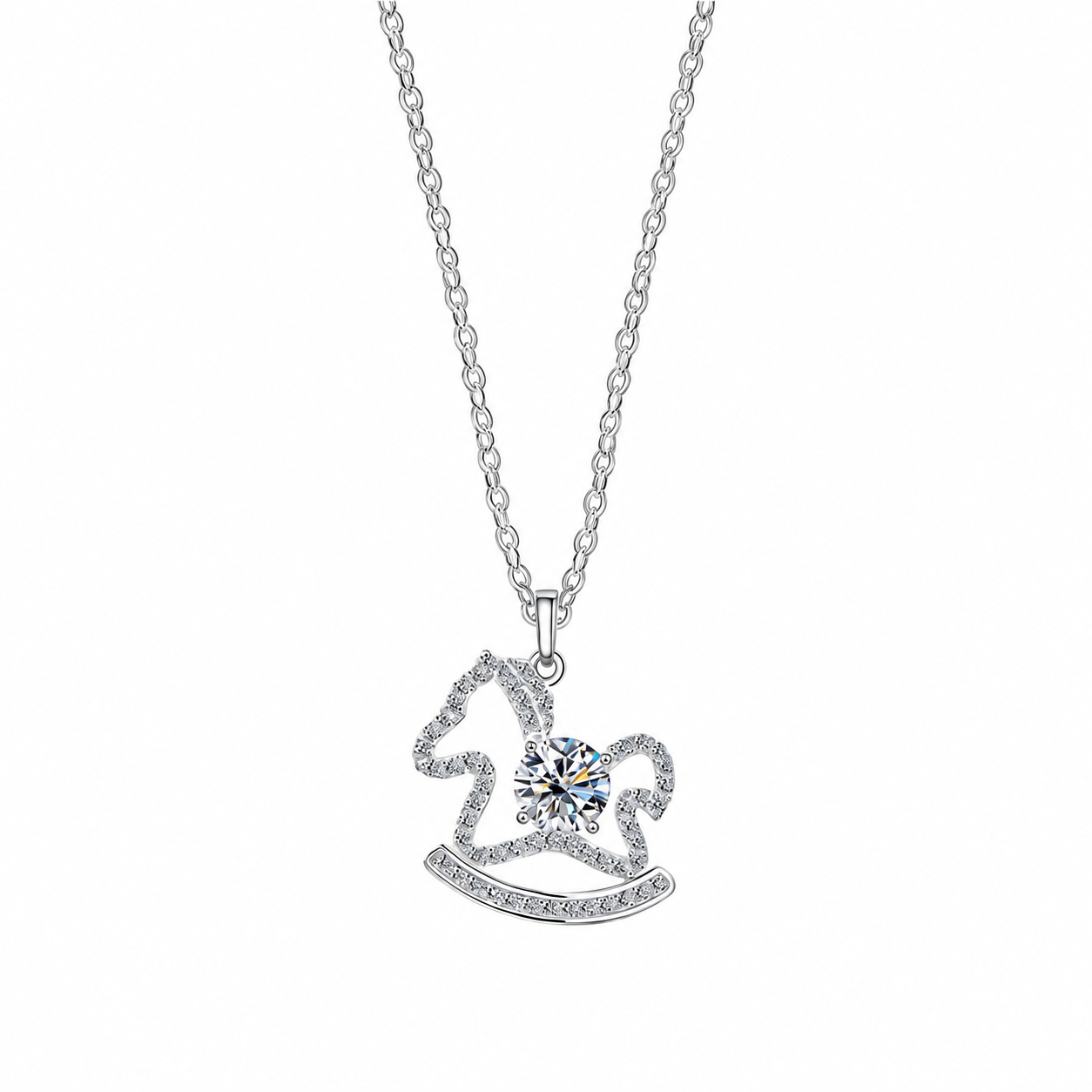 Moissanite necklace XZTC-X48