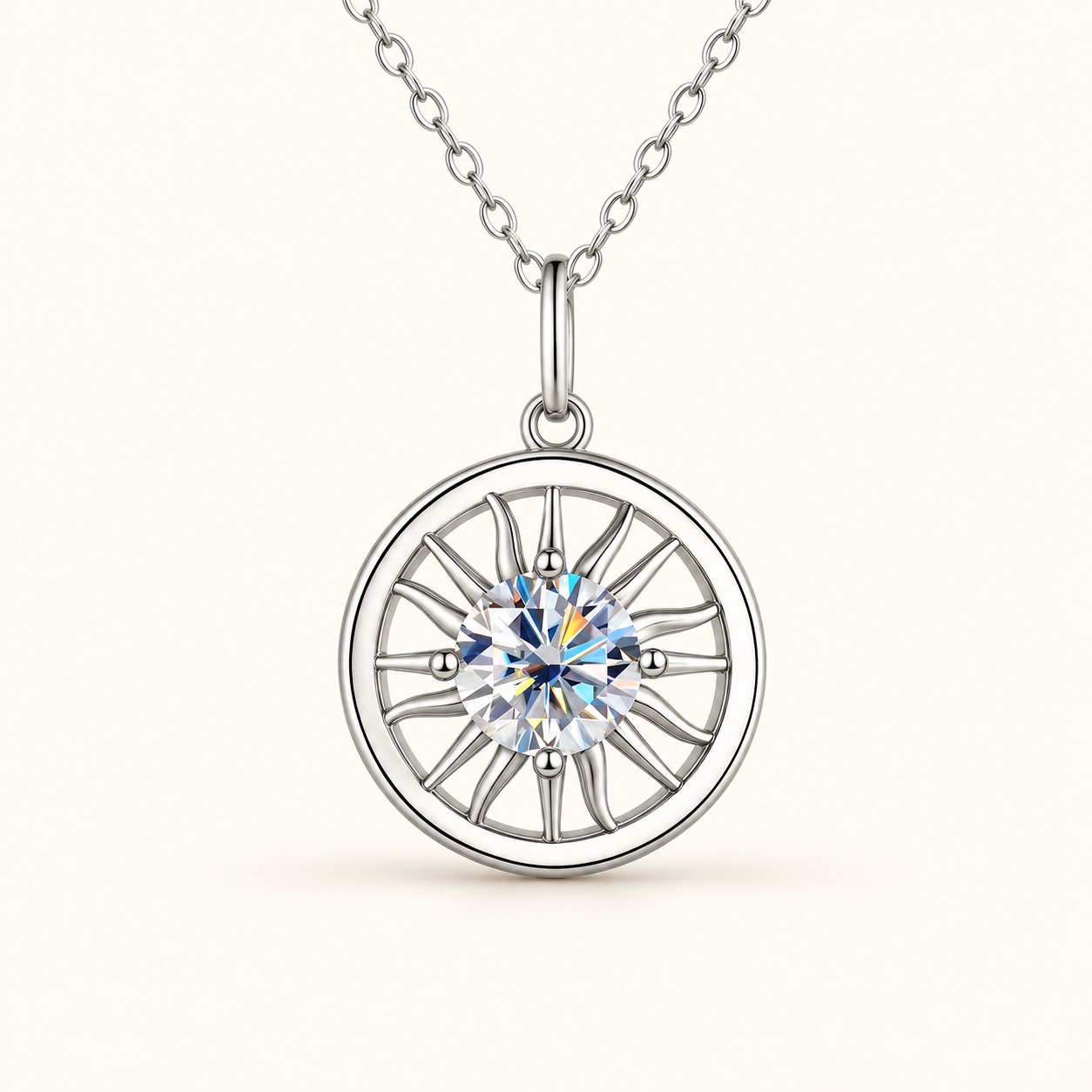 Moissanite necklace XZTC-X50