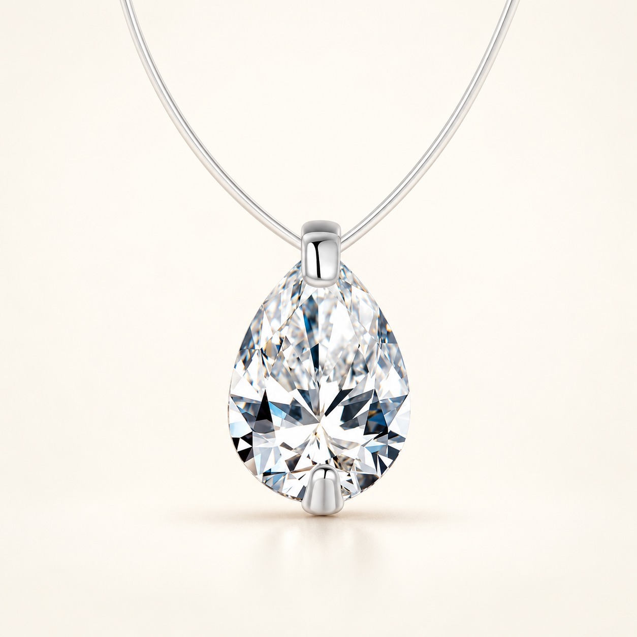 Moissanite necklace XZTC-X54