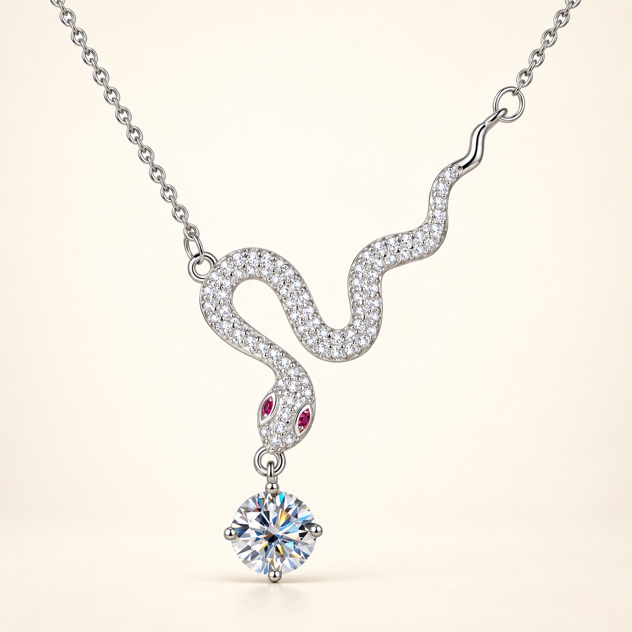 Moissanite necklace XZTC-X60