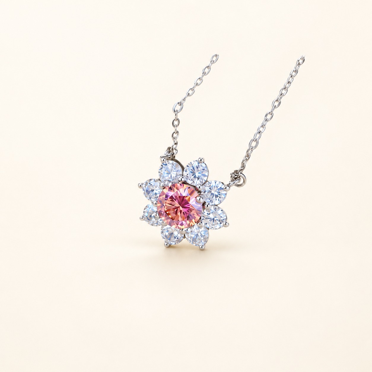 Moissanite necklace XZTC-X61