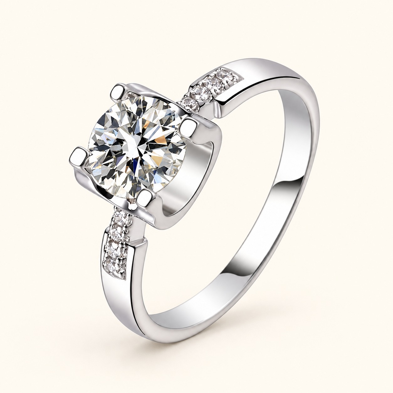 Moissanite ring XZTC-J05