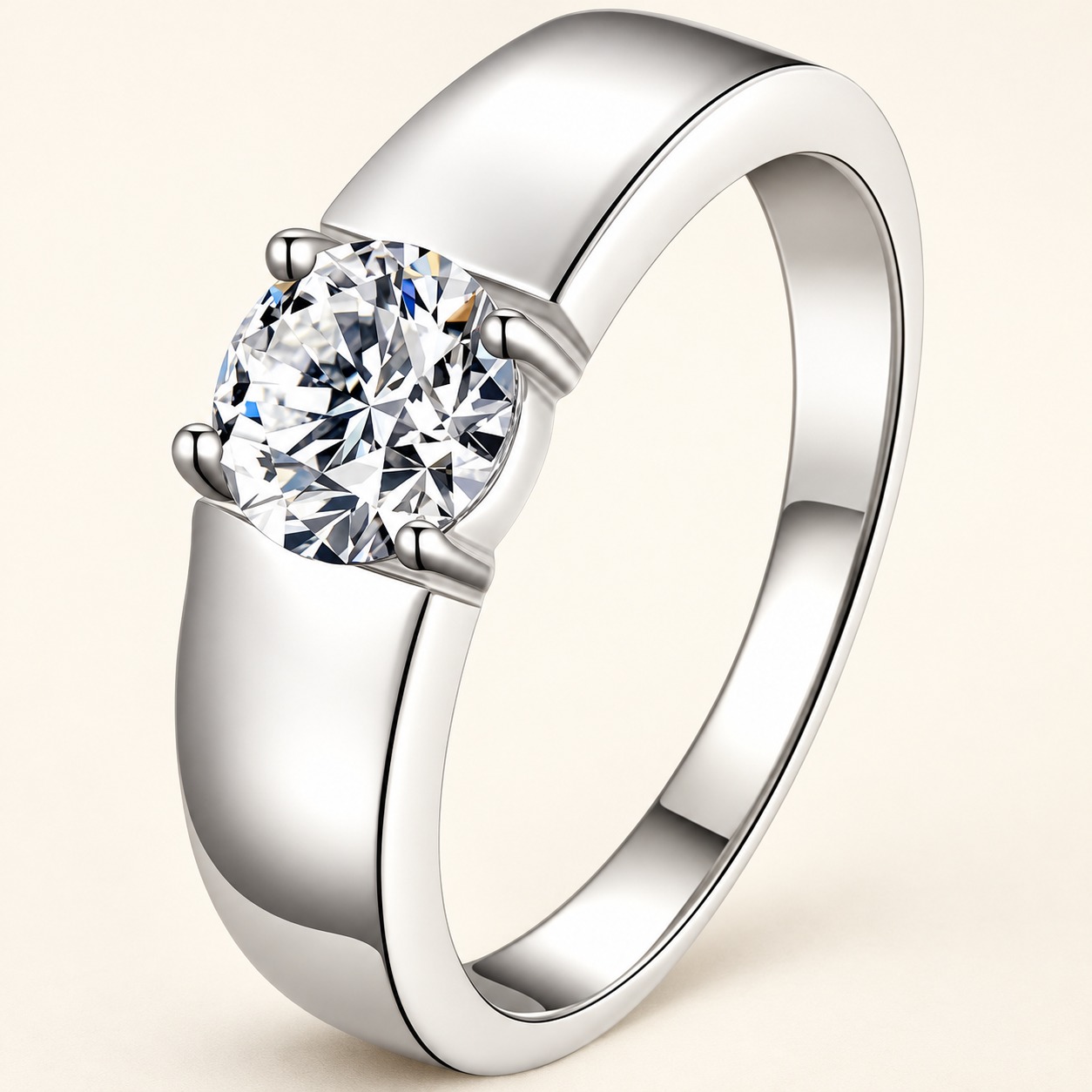 Moissanite ring XZTC-J12