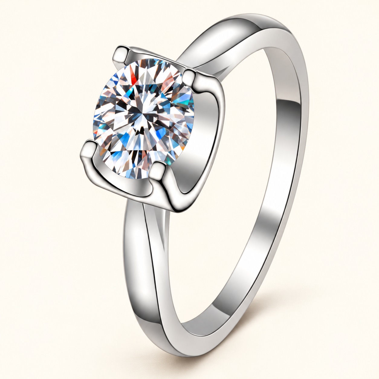 Moissanite ring XZTC-J15