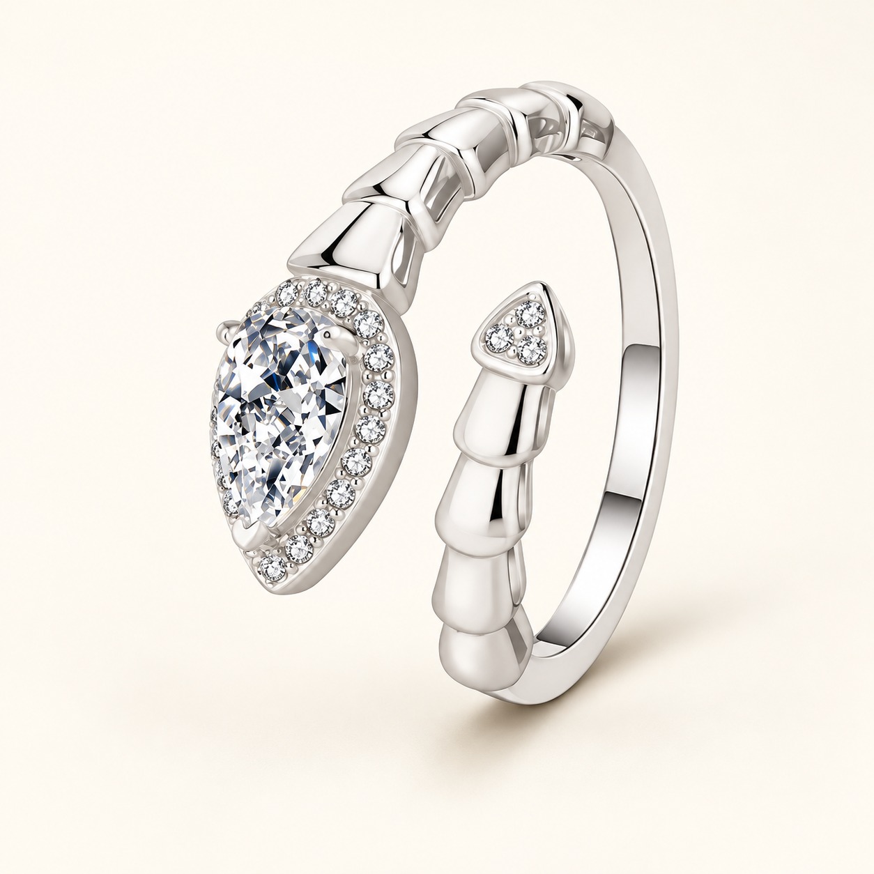 Moissanite ring XZTC-J17