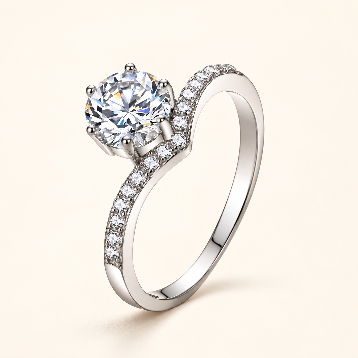 Moissanite ring XZTC-J29