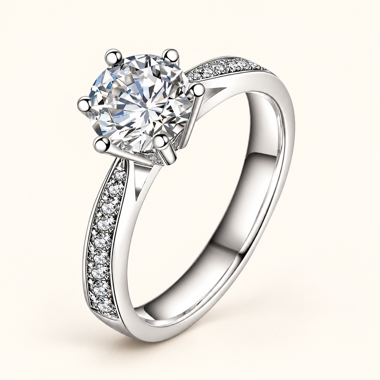 Moissanite ring XZTC-J37