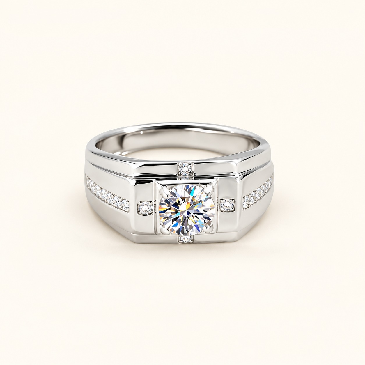 Moissanite ring XZTC-J44