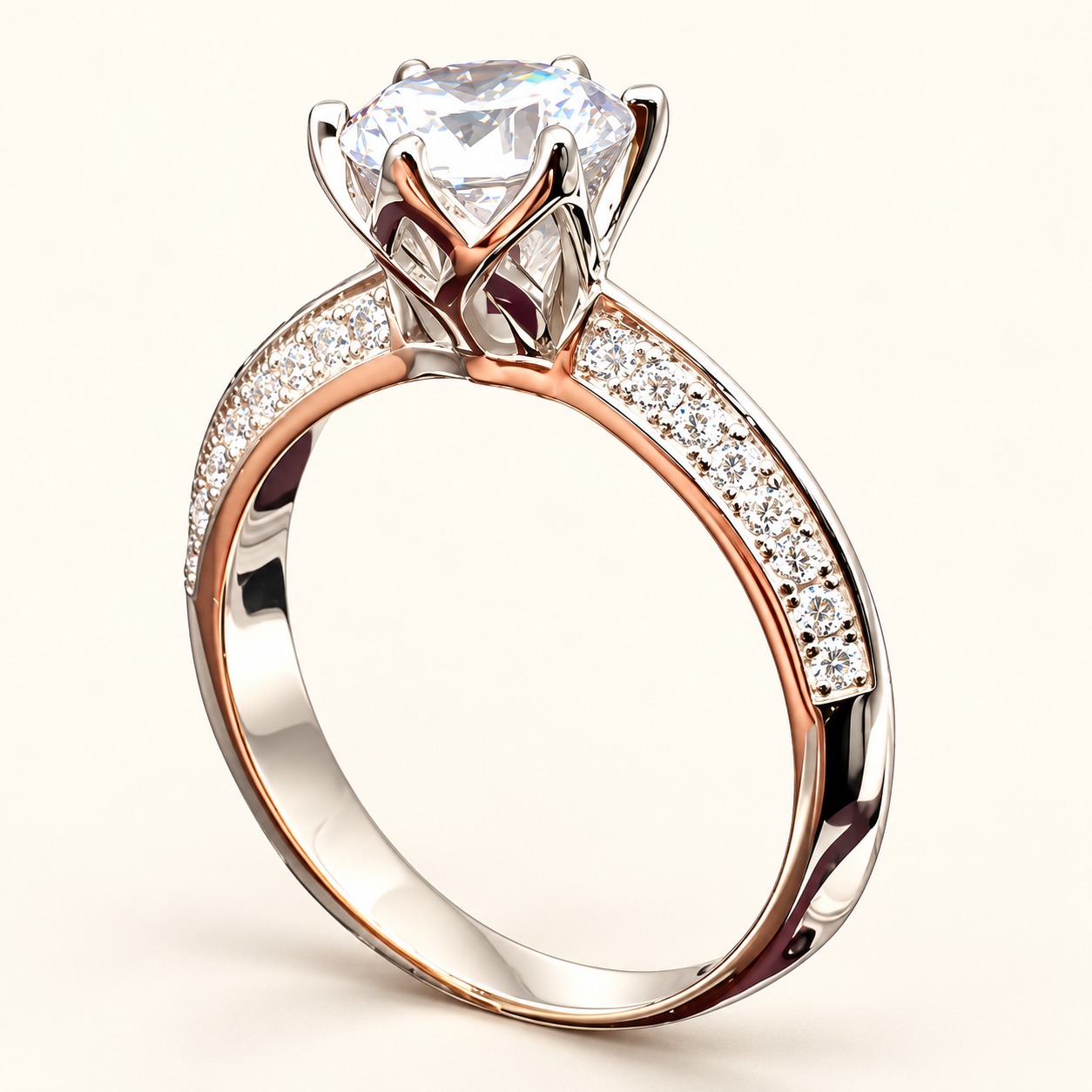Moissanite ring XZTC-J47