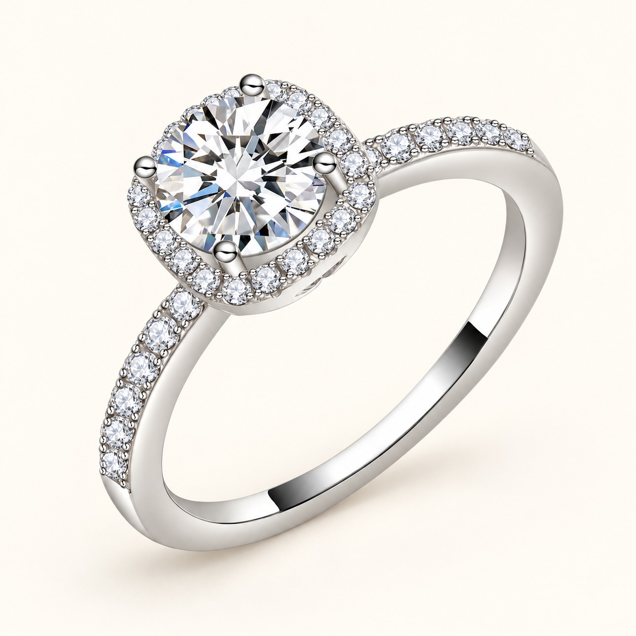 Moissanite ring XZTC-J52